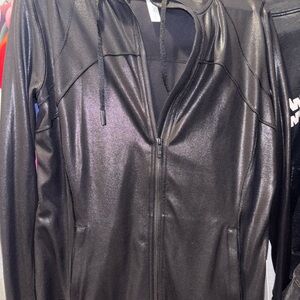 Black Shiny lululemon hooded